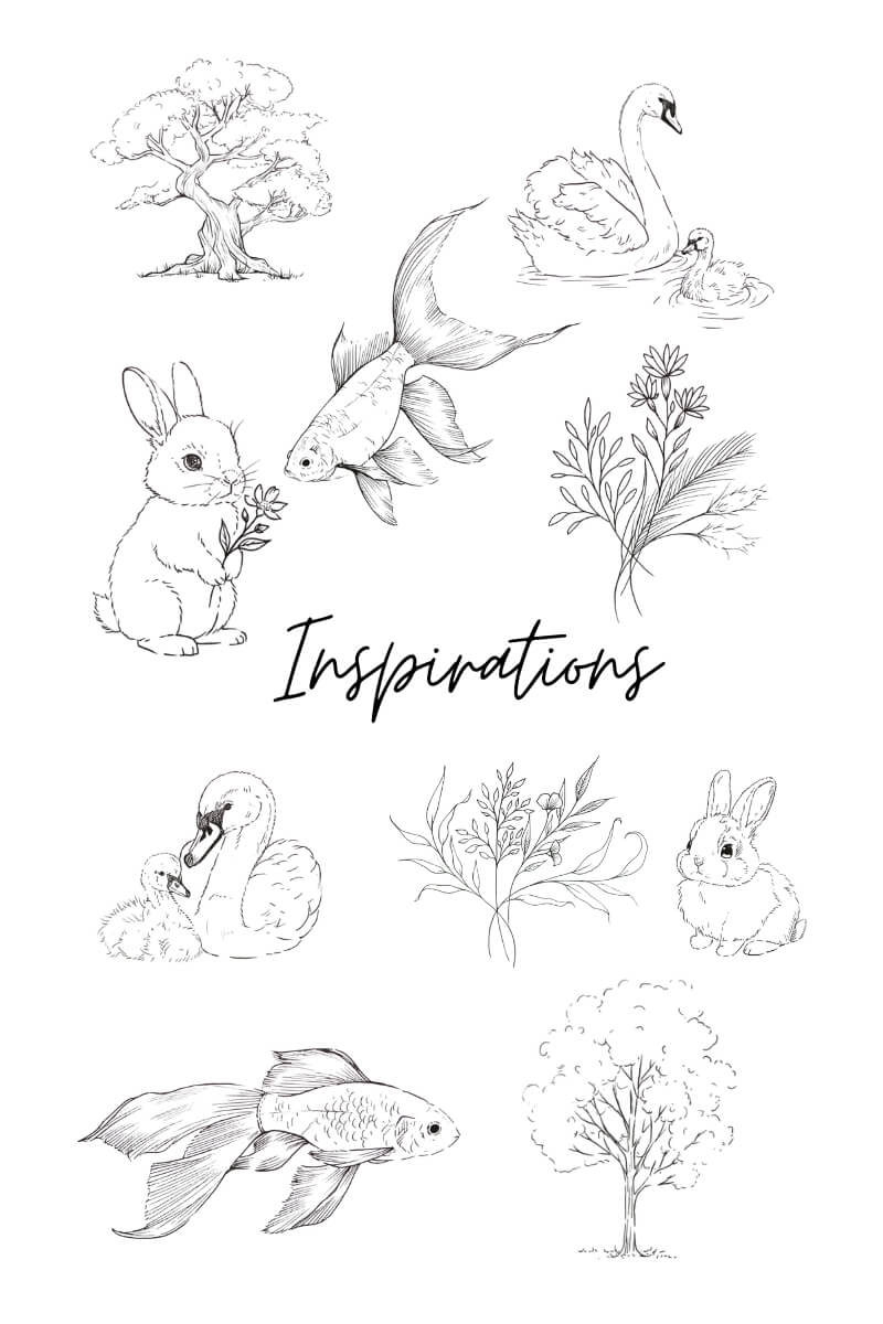 Lisilinka Sketches Vol. 2 – Tutorials 6-10 & Inspirations - Lisilinka