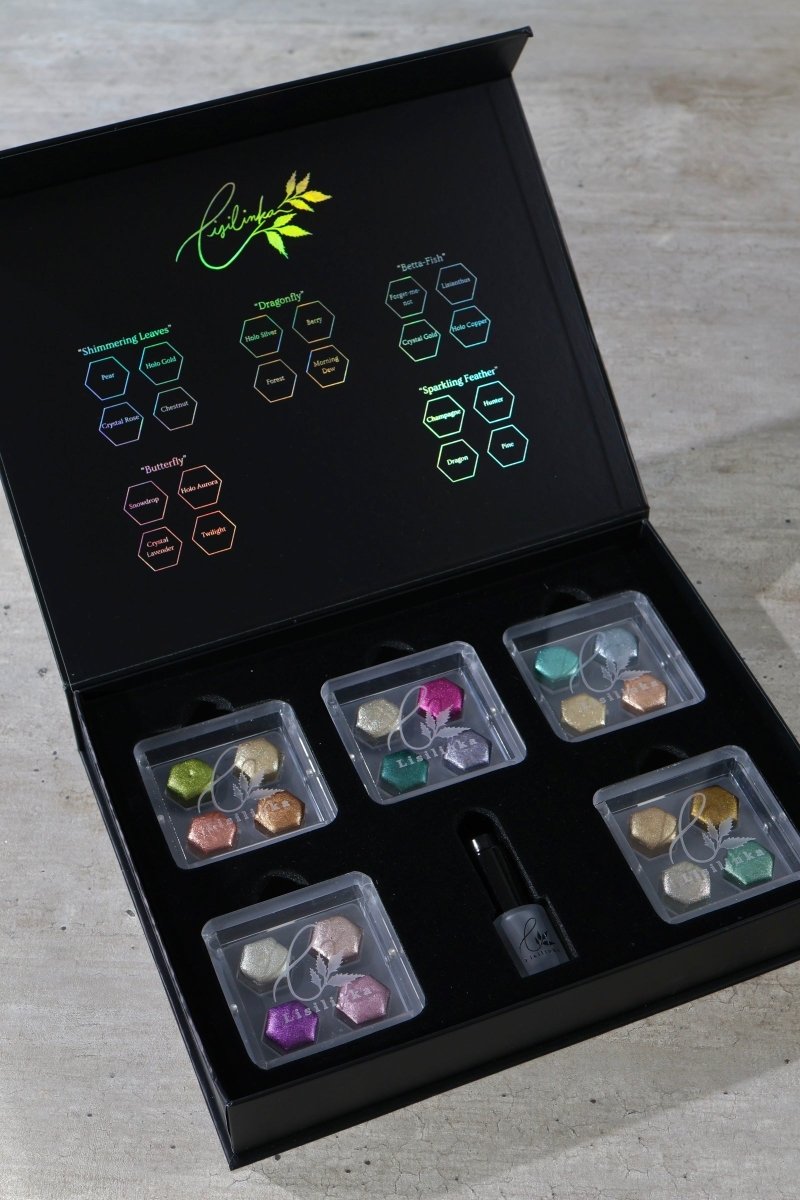 Full Tutorial Set 1 - 5 Hexagon Size incl. Booklet & Sketches - Lisilinka