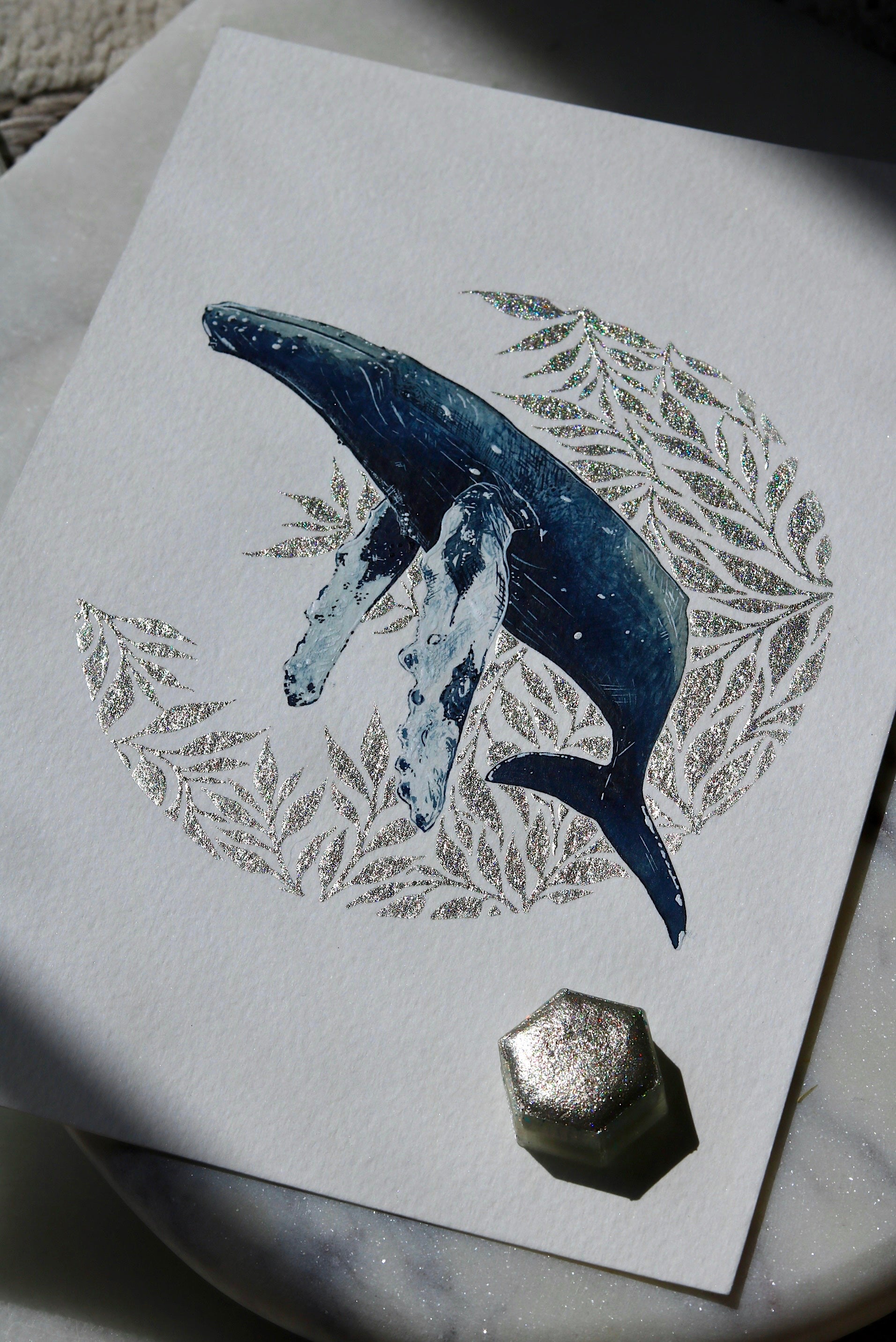 Sparkling Fish with Lisilinka Watercolors! Isn't this little guy