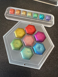 Lisilinka reviews _ five stars Radiant Jewels Metallic watercolors