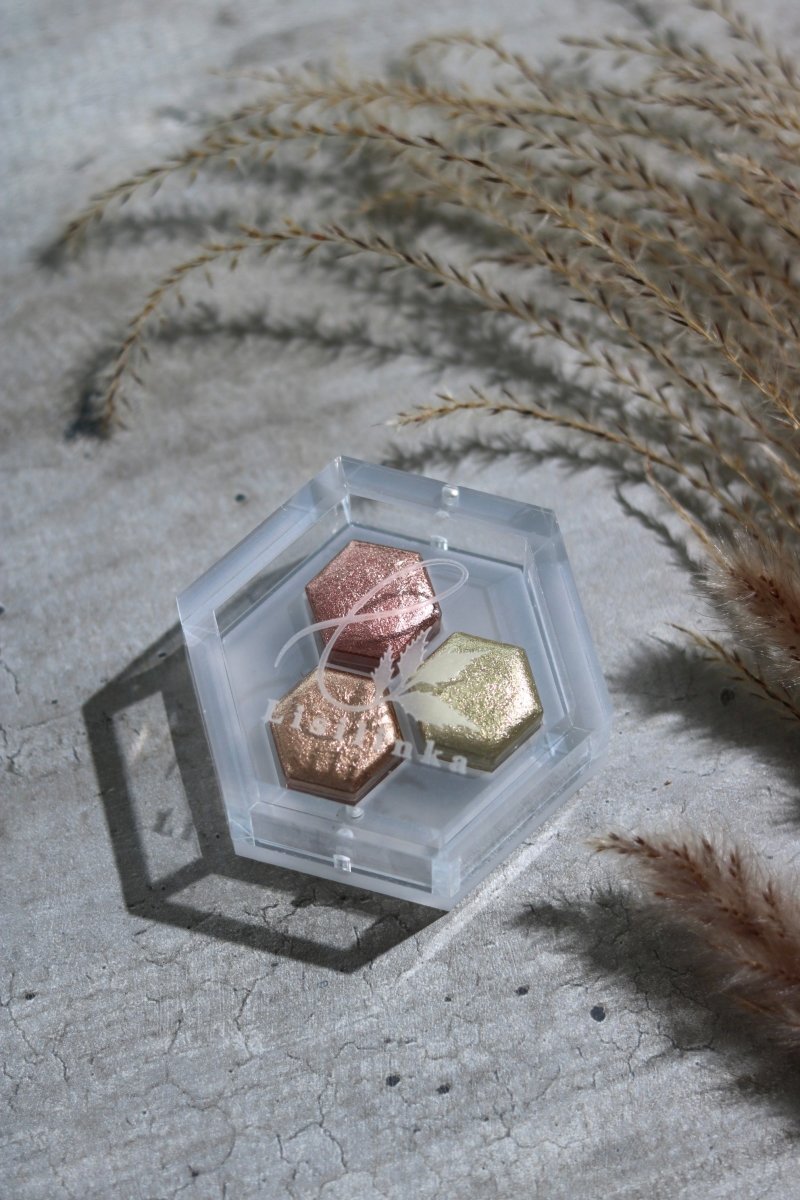 Crystal Set of Three (Gold, Copper, Rosé) - Lisilinka