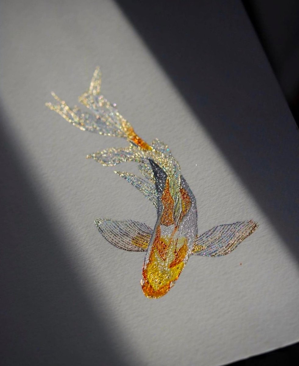 Holo Gold - handmade sparkling metallic holo watercolor - Lisilinka