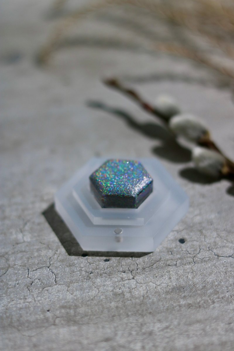 Prism handmade holographic watercolor - intense holo sparkle - Lisilinka